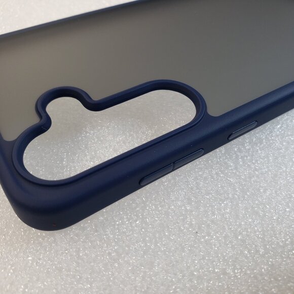 Torras for Samsung Galaxy S25 Case (Regular Version) Blue Transparent Shockproof - Picture 9 of 10